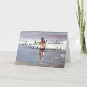 CHASE THEM DOWN Greeting Card