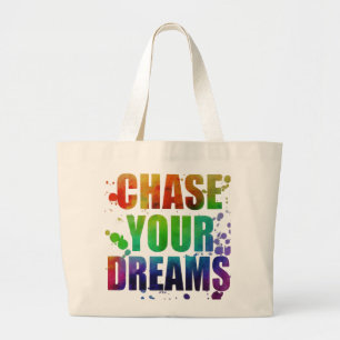 Chase Your Dreams Jumbo Tote Bag