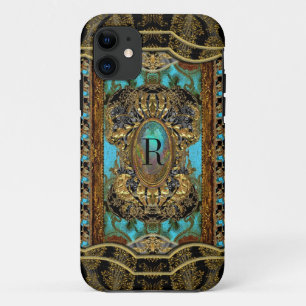 Chasecoure Monogram Pretty Girly Victorian iPhone 11 Case