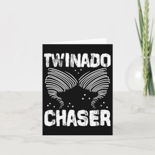 Chaser Funny Mum Dad Twin Parents Card