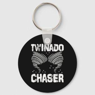 Chaser Funny Mum Dad Twin Parents Key Ring