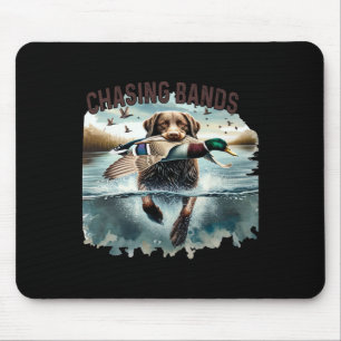 Chasing Bands Duck Hunting  Mouse Pad