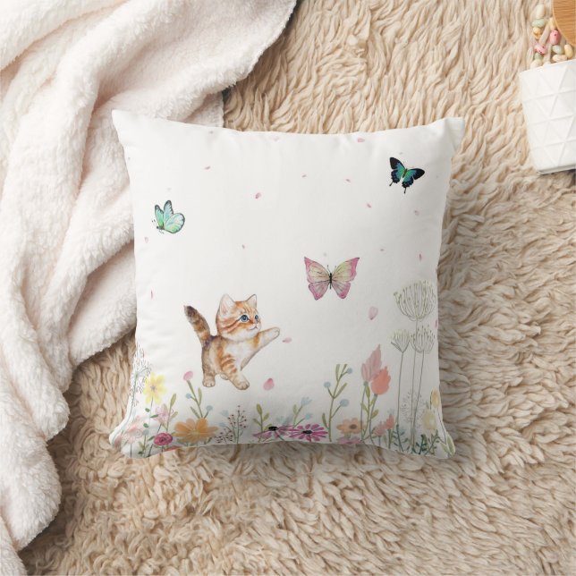 Chasing Butterflies Cushion (Blanket)