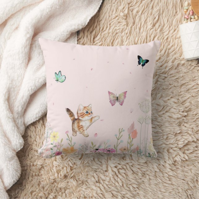 Chasing Butterflies Cushion (Blanket)