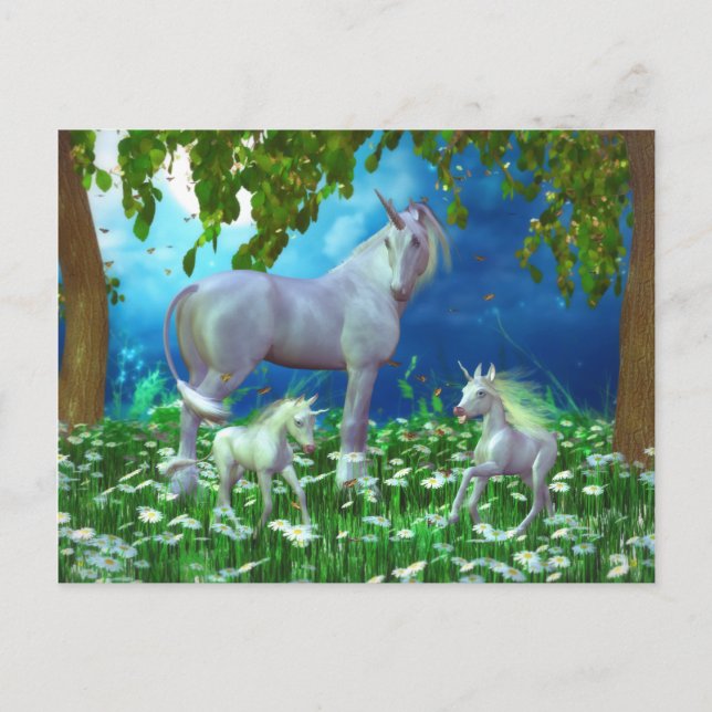 Chasing Butterflies Postcard (Front)