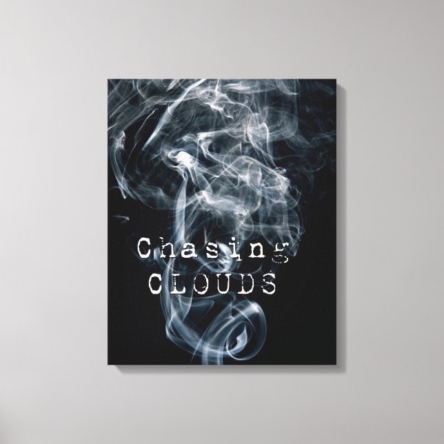 Chasing Clouds Smoke  Smoke Premium Canvas Print (Front)