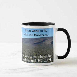 Chasing Elk Hunting Coffee Mug Death from Above