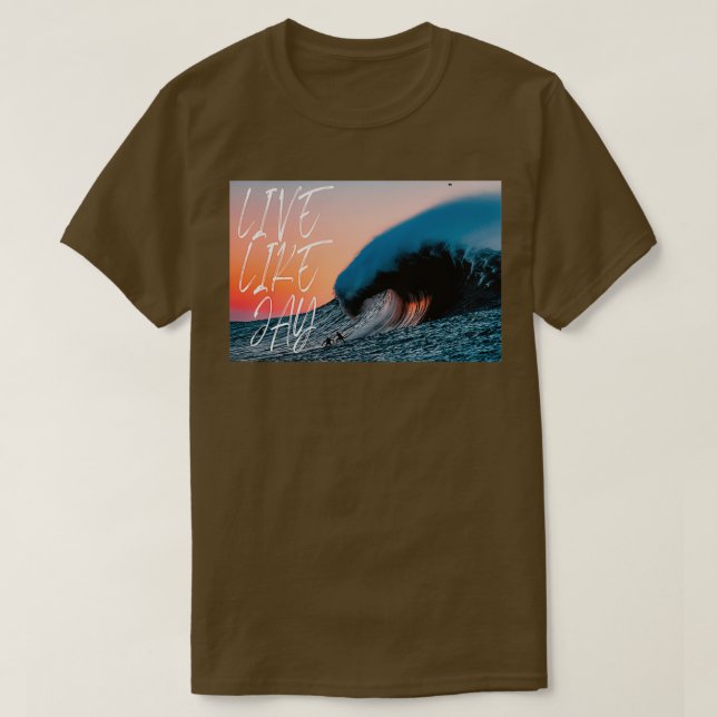 Chasing mavericks T-Shirt (Design Front)