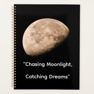 “Chasing Moonlight, Catching Dreams” Planner