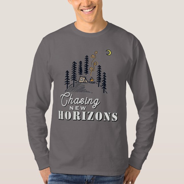 Chasing new horizons T-Shirt (Front)