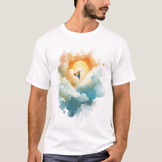 Chasing Nirvana – Journey to Inner Peace T-Shirt (Front)