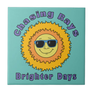 Chasing Rays Tile