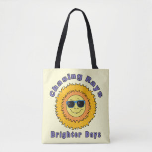 Chasing Rays Tote Bag