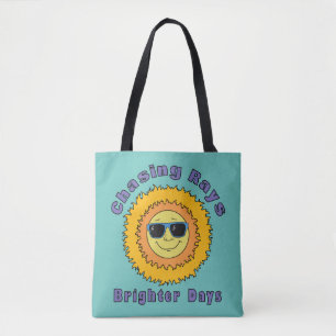 Chasing Rays Tote Bag