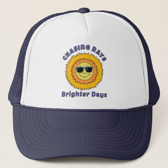 Chasing Rays Trucker Hat (Front)