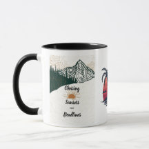Chasing Sunsets Not Deadlines Mountain Wanderlust