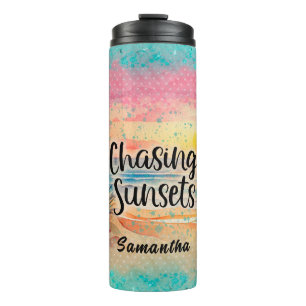 Chasing Sunsets  Thermal Tumbler