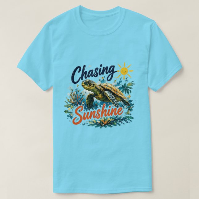 	Chasing Sunshine Sea Turtle Tee (Design Front)