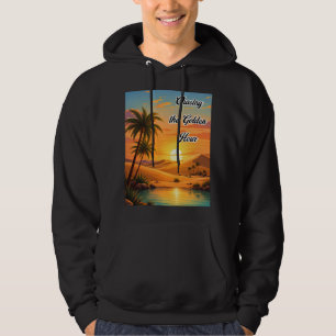 Chasing the Golden Hour Desert Sunset Aesthetic Hoodie