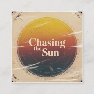 Chasing The Sun Calling Card