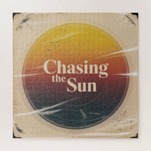 Chasing The Sun Jigsaw Puzzle