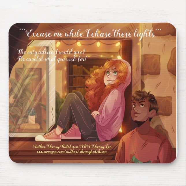 Chasing These Lights Unique Mouse Pad (Front)