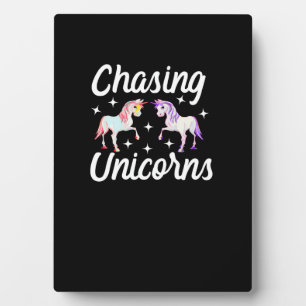 Chasing Unicorns Magical Long Sleeve T-Shirt Plaque