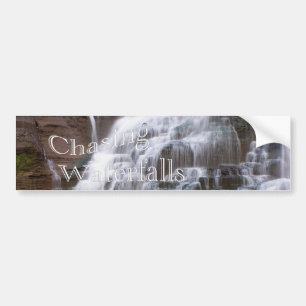 Chasing Waterfalls Bumper Sticker