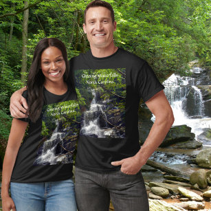Chasing Waterfalls North Carolina Mountains Photo T-Shirt