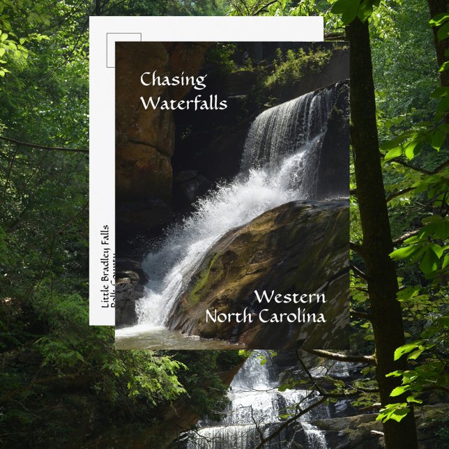 Chasing Waterfalls Western North Carolina Photo Postcard (Creator Uploaded)