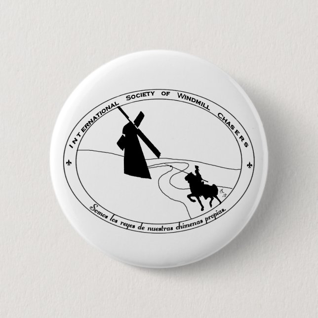 Chasing Windmills Button (Front)