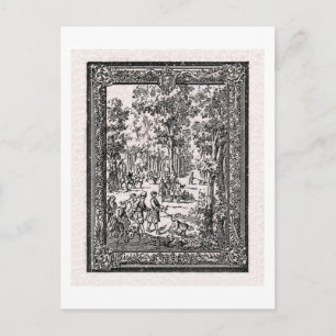 Chasse D'Oudry Postcard