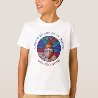 Chaste Heart of St. Joseph Stained Glass Design