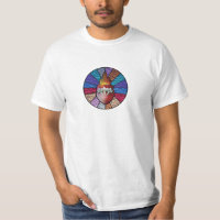 Chaste Heart of St. Joseph: Stained Glass Version