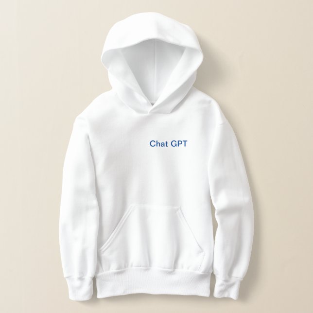 Chat GPT Hoodie (Laydown)