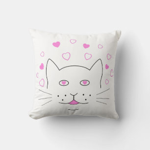 Chat Heart Cushion