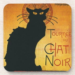 Chat Noir - Black Cat Coaster