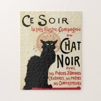 Chat Noir~Black Cat Jigsaw Puzzle