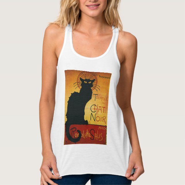 Chat Noir - Black Cat Singlet (Front)