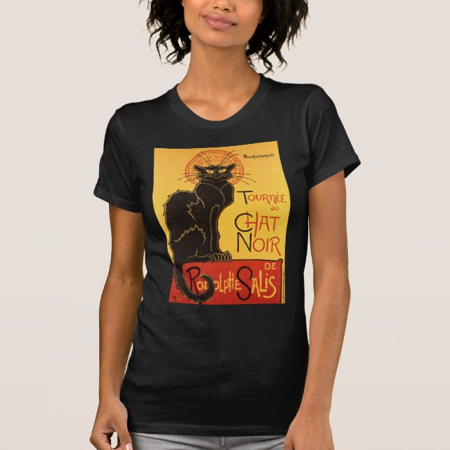 Chat Noir - Black Cat T-Shirt (Front)
