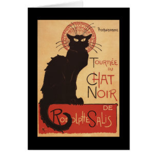 Chat Noir Cabaret Troupe Black Cat Promo Poster
