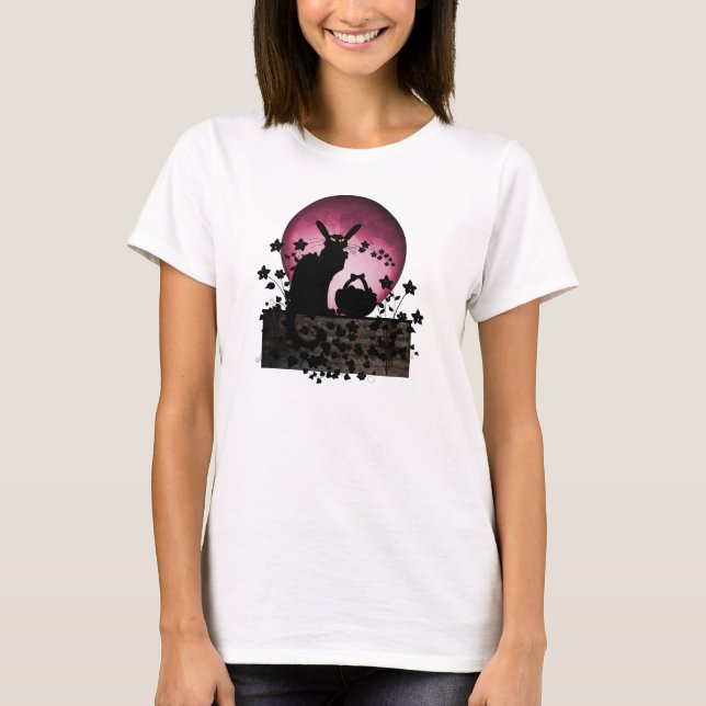 Chat Noir Easter T-Shirt (Front)