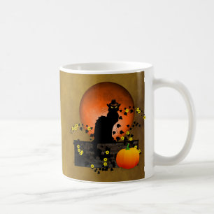 Chat Noir Thanksgiving Coffee Mug