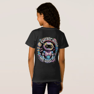 Chatbot Hugs Are Good Too Ai Robots チャットボットのハグもいいで T-Shirt