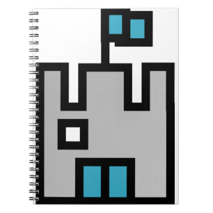 Chateau Castle Blue Notebook