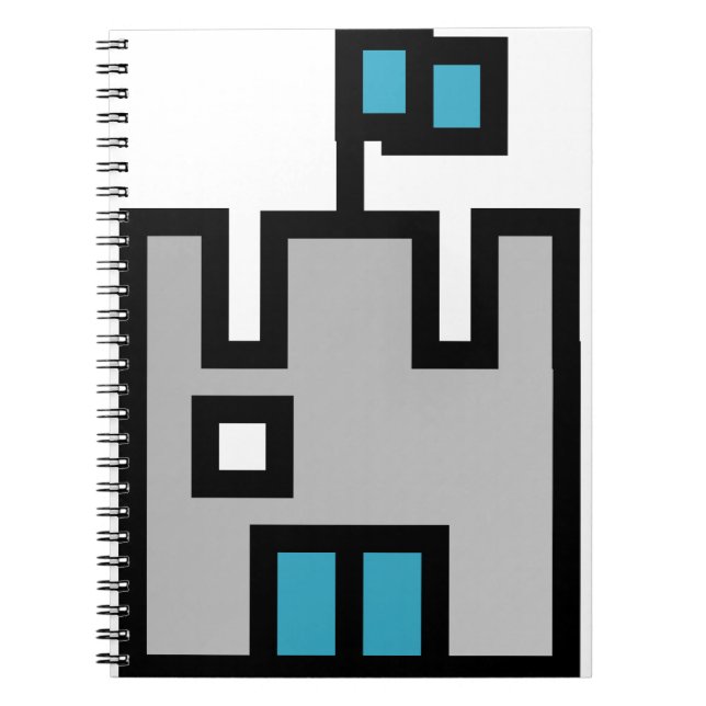 Chateau Castle Blue Notebook (Front)