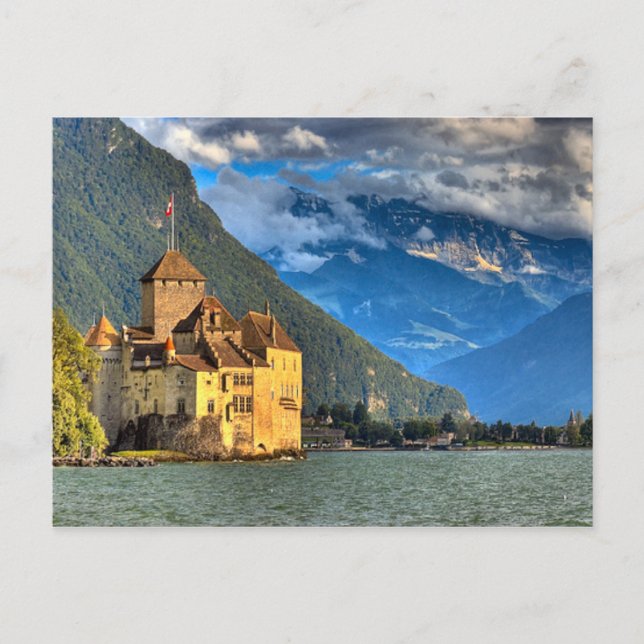 Chateau Chinon 4 Postcard (Front)