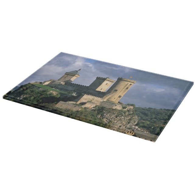 Chateau Comtal Chateau of the Counts of Cutting Board (Corner)