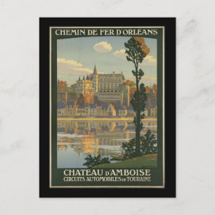 Chateau d'Amboise Postcard