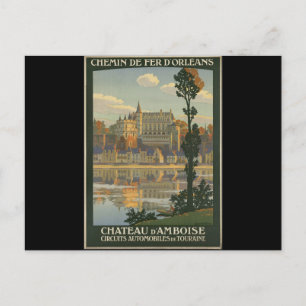 Chateau d'Amboise Postcard